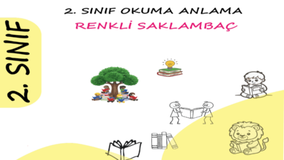 Ahmet’in bahçede saklambaç oynarken kırmızı tişörtü yüzünden kolayca bulunmasını ve