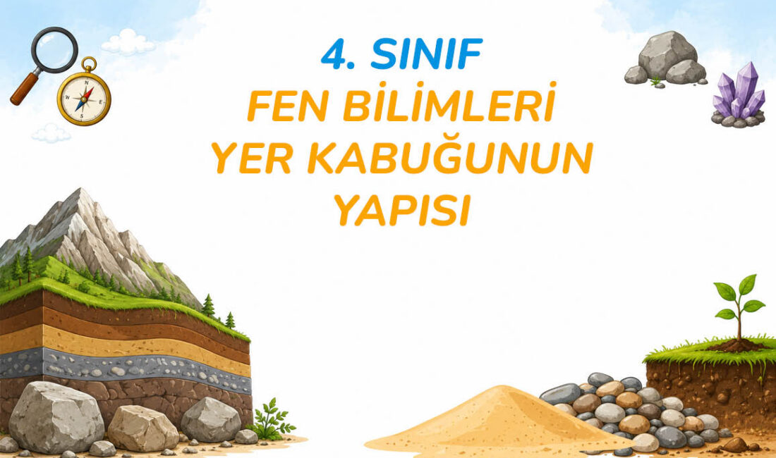 4. Sınıf Yer Kabuğunun Yapısı Etkinlikleri 4. sınıf yer kabuğunun