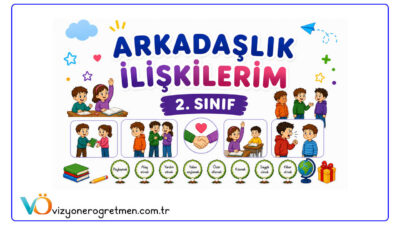 İlkokul hayat bilgisi dersinde çocukların iyi bir arkadaşta bulunması gereken